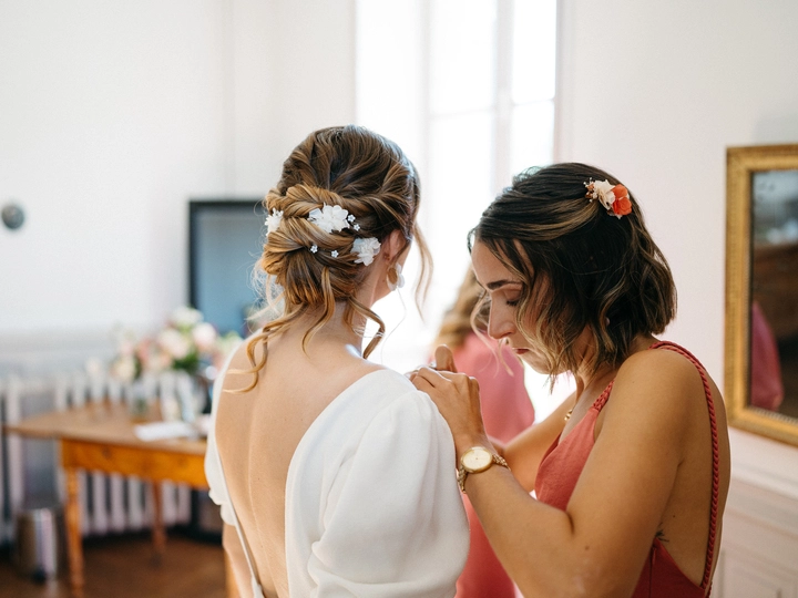 Maquilleuse Coiffeuse à Lyon : mise en beauté mariage naturelle et élégante